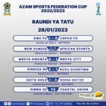 Matokeo ASFC Azam Sports Federation Cup 28 January 2023