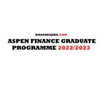 Aspen Finance Graduate Programme 2022-2023