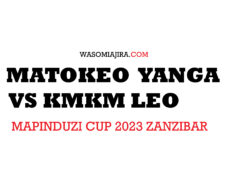 Matokeo Yanga vs KMKM Leo 4 January 2023 Mapinduzi Cup Results 2023 Tournament
