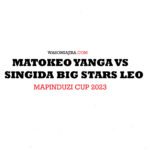 Matokeo Yanga vs Singida Big Stars leo 6 January 2023 Mapinduzi Cup