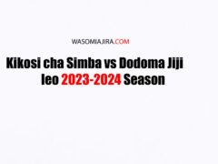 Kikosi cha Simba vs Dodoma Jiji leo 2023-2024 Season