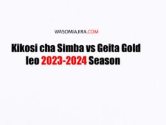 Kikosi cha Simba vs Geita Gold leo 2023-2024 Season