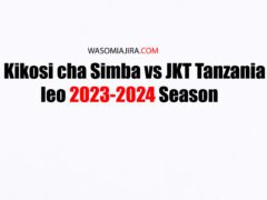 Kikosi cha Simba vs JKT Tanzania leo 2023-2024 Season