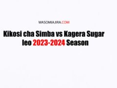 Kikosi cha Simba vs Kagera Sugar leo 2023-2024 Season    