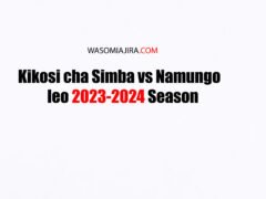 Kikosi cha Simba vs Namungo leo 2023-2024 Season  