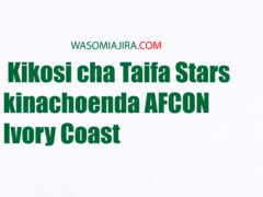 Majina wachezaji wa Taifa Stars kwaajili ya AFCON List of Names